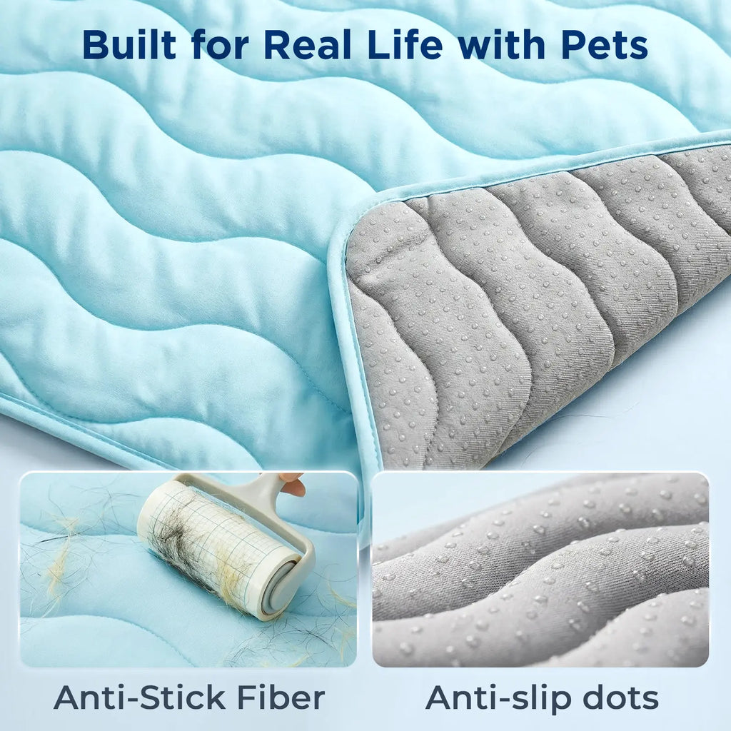 Ultimate Comfort for Your Pets: 30"X20" Dog Cooling Mat - Self-Cooling Technology for Large Dogs & Cats, Perfect for Indoor/Outdoor Use!
