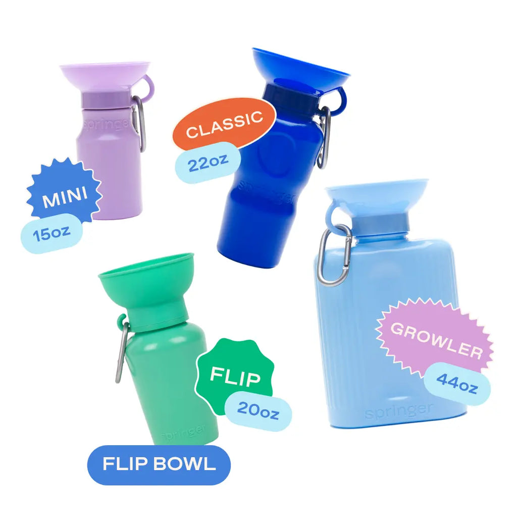 The Ultimate 20Oz Flip Dog Travel Water Bottle - Hydration on the Go!