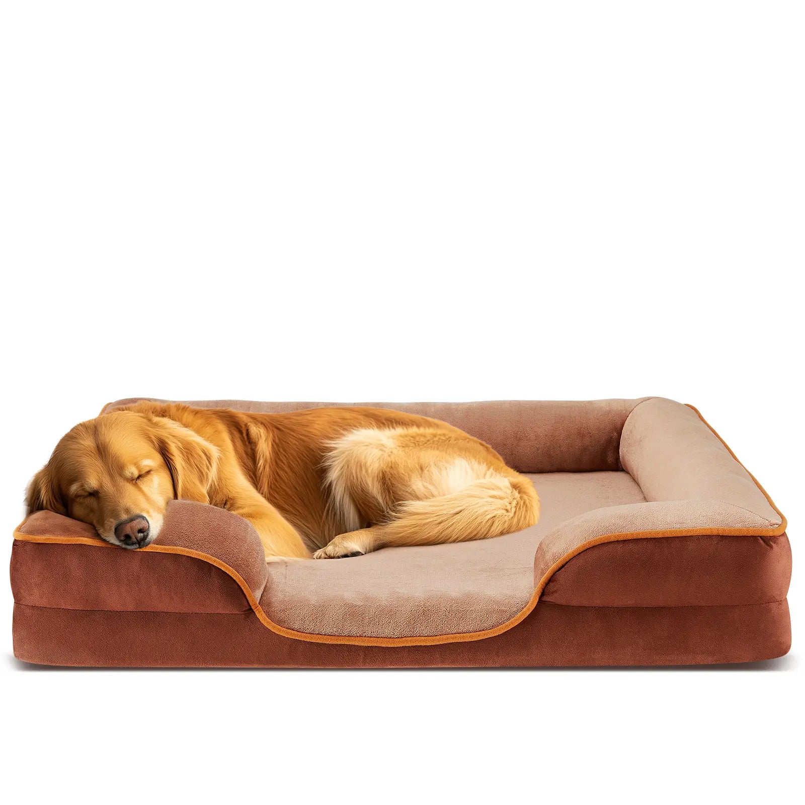 Ultimate Orthopedic Memory Foam Dog Bed for Large Breeds - Joint Relief & Comfort, Washable Cover, Non-Slip Base, Waterproof Design