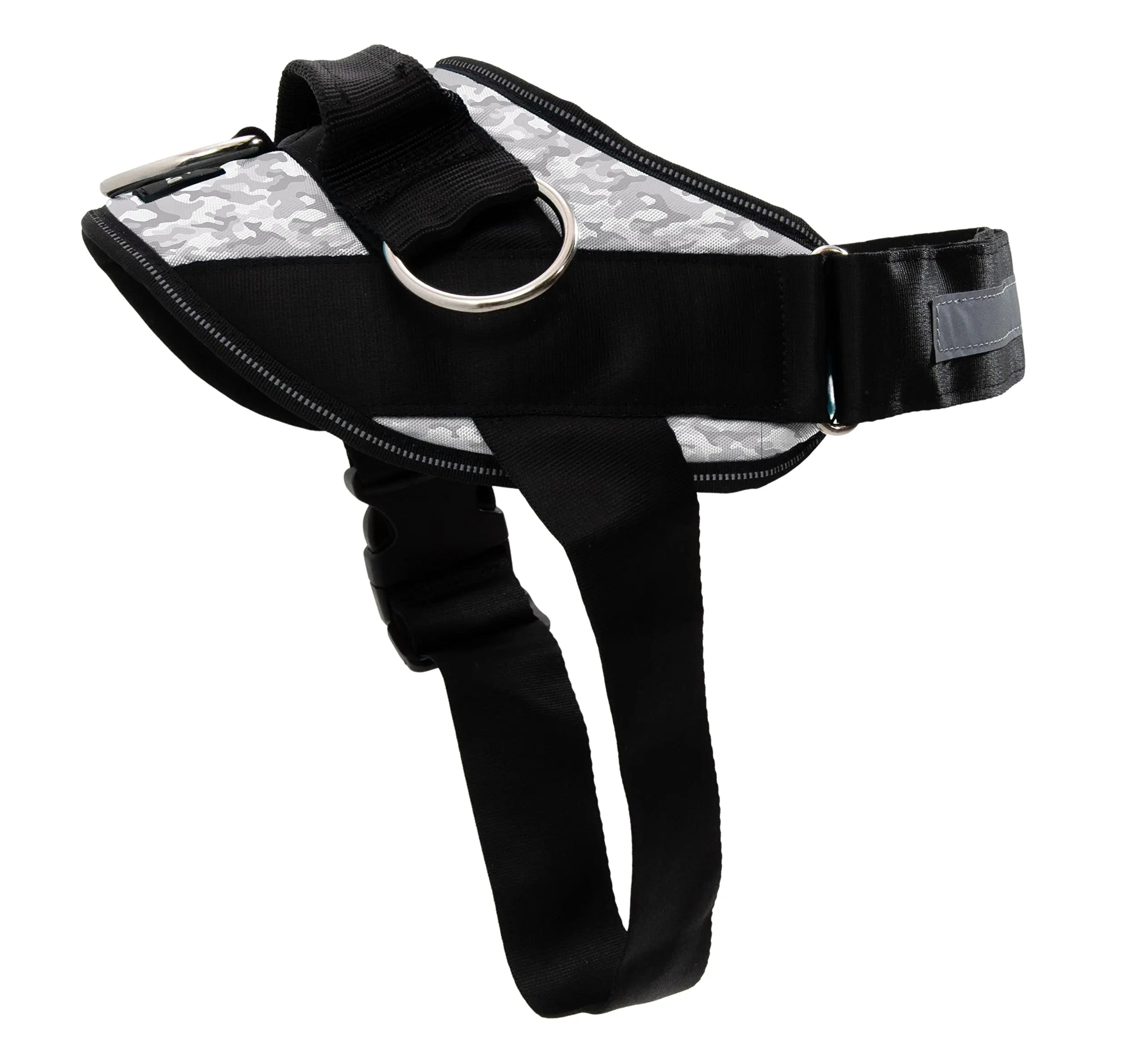 Shawnco Essential Dog Harness - Reflective, Adjustable & Padded Vest with 3 Leash Clips for Comfortable Walks and Training (Fits Small to Large Dogs)
