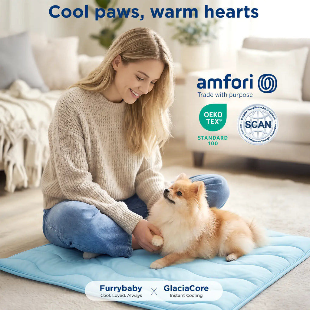 Ultimate Comfort for Your Pets: 30"X20" Dog Cooling Mat - Self-Cooling Technology for Large Dogs & Cats, Perfect for Indoor/Outdoor Use!