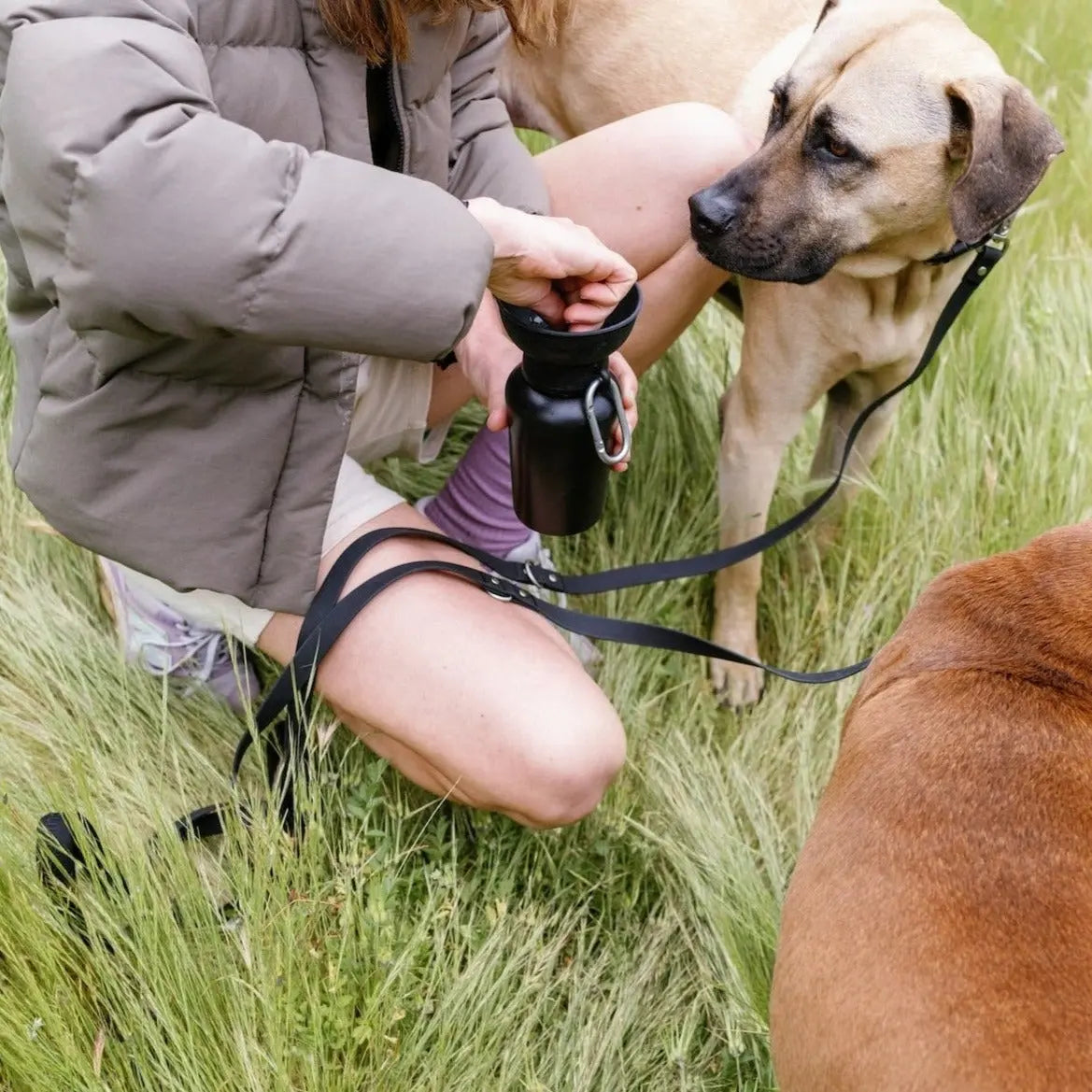 The Ultimate 20Oz Flip Dog Travel Water Bottle - Hydration on the Go!